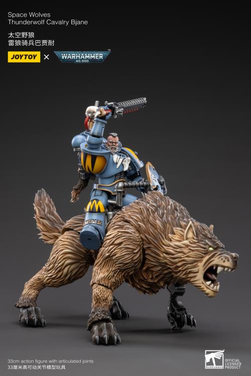 Warhammer 40K-  Space Wolves - Thunderwolf Cavalry Bjane - Collectables > Action Figures > toys -  Joy Toy