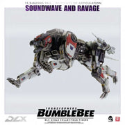 Threezero Soundwave and Ravage Bumblebee DLX Scale Collectible Series - Toy Snowman