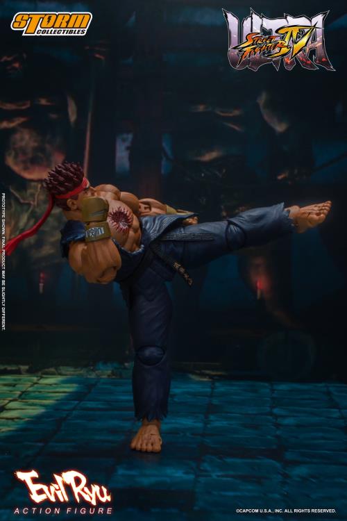 storm collectibles Ultra Street Fighter IV Evil Ryu 1/12 Scale Figure - Action & Toy Figures -  Storm Collectibles