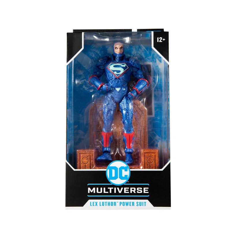 Lex Luthor Blue Power Suit Justice League: The Darkseid War 7-Inch Scale Action Figure - Action figure -  McFarlane Toys