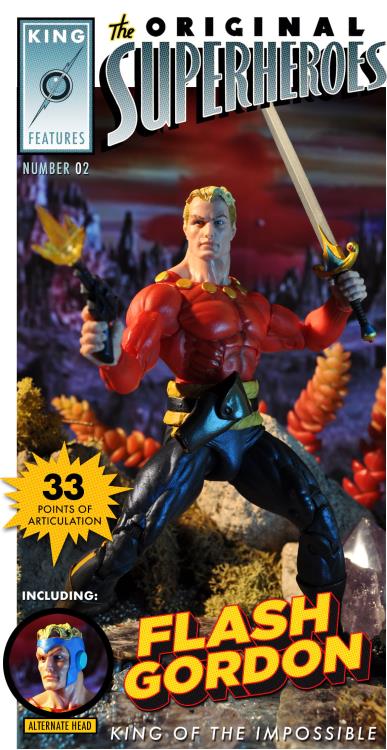 King Features The Original Superheroes Series 1 Set of 3 Figures - Action & Toy Figures -  Neca