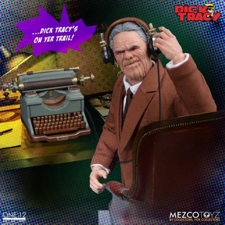 Dick Tracy One:12 Collective Pruneface (preorder) - Collectables > Action Figures > toys -  MEZCO TOYS