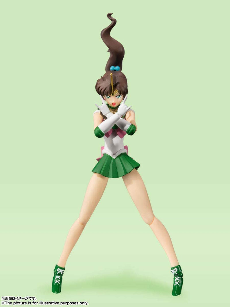 Sailor Jupiter - S.H.Figuarts  - Animation Color Edition- "Sailor Moon" - Action figure -  Bandai