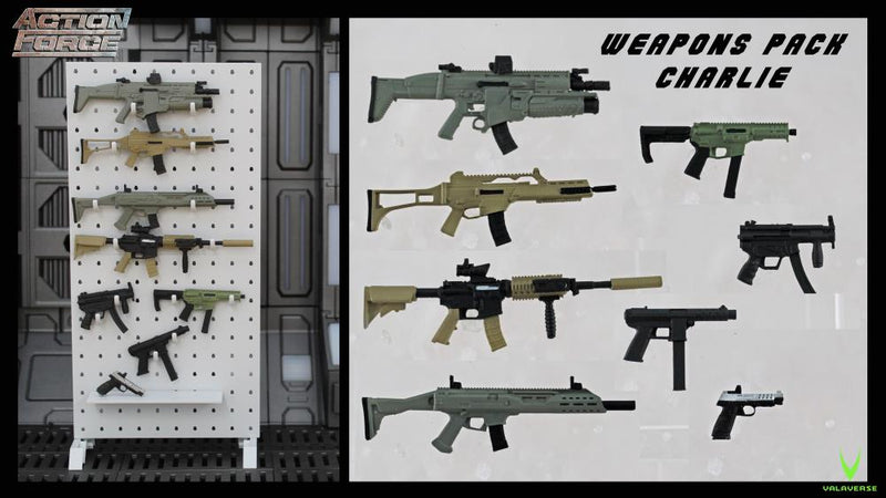 Action Force Weapons Pack (Charlie) Accessory Set (preorder March) - accessory -  VALAVERSE
