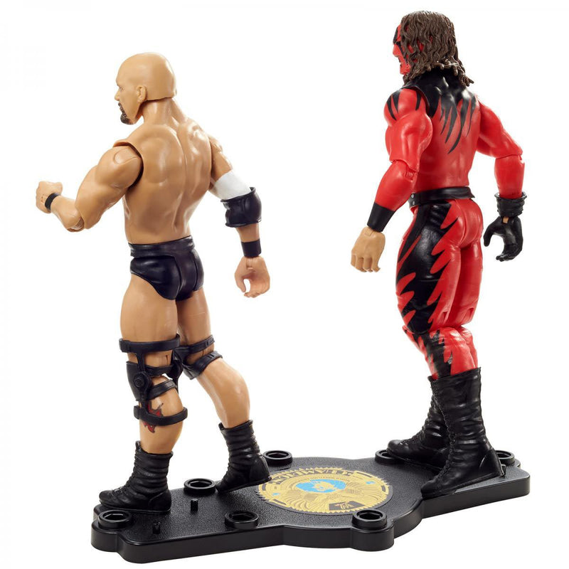 WWE Championship Showdown Series 7 Stone Cold Steve Austin vs Kane Action Figure 2-Pack - Action & Toy Figures -  mattel