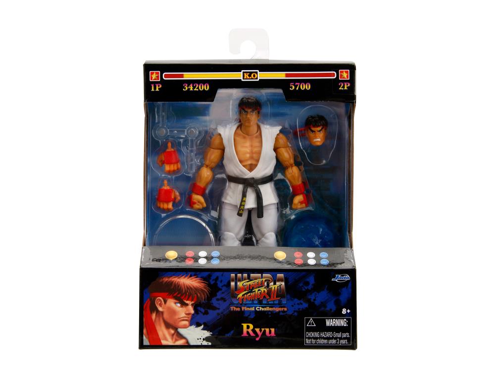 Street Fighter II 6 Ryu (Player 2) Action Figure, Toys for Kids Street Fighter II 6 Ryu (Player 2) Action Figure, Toys for Kids