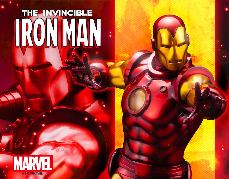 IRON MAN - MARVEL UNIVERSE AVENGERS FINE ART STATUE - statue -  Kotobukiya