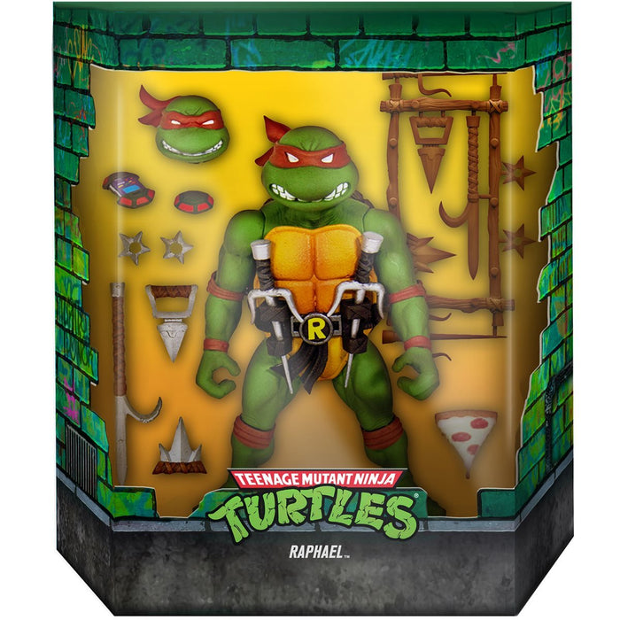 Teenage Mutant Ninja Turtles Ultimates Raphael 7-Inch Action Figure Version 2 - Action & Toy Figures -  Super7