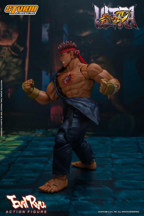 storm collectibles Ultra Street Fighter IV Evil Ryu 1/12 Scale Figure - Action & Toy Figures -  Storm Collectibles