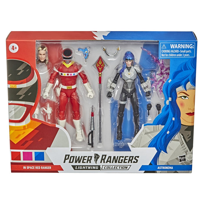 (Batch 2 Preorder) Power Rangers Lightning Collection In Space Red Ranger vs Astronema 2-Pack 6-Inch Premium Collectible Action Figure Toys - Toy Snowman