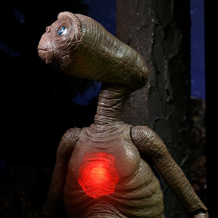 NECA 40th Anniversary Ultimate Deluxe E.T. with LED Light-up Chest - Collectables > Action Figures > toys -  Neca