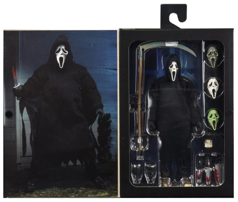 NECA Reel Toys Scream - Ghost Face Clothed 8 Action Figure Horror NEW AF826