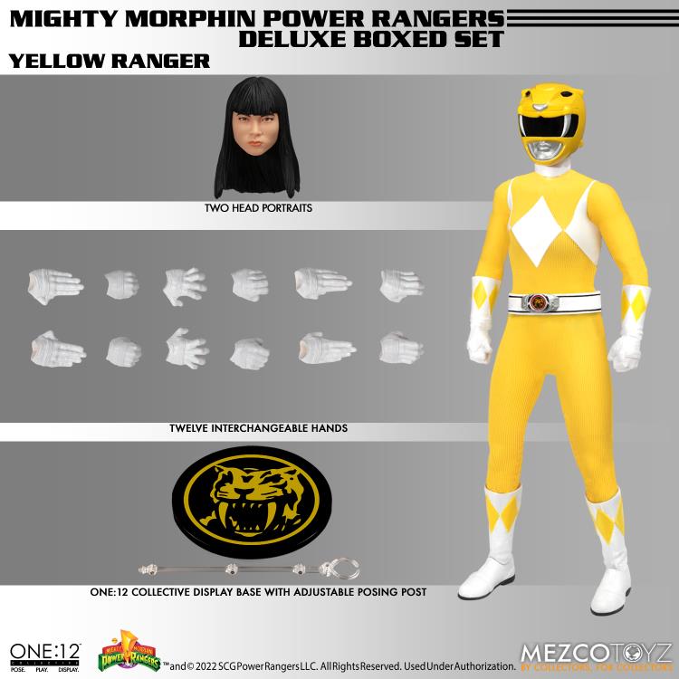 ONE:12 MIGHTY MORPHIN POWER RANGERS DLX SET (preorder) - Collectables > Action Figures > toys -  MEZCO TOYS