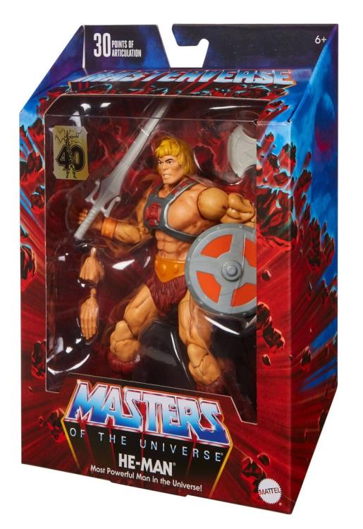 Masters of the Universe 40th Anniversary Masterverse He-Man - Collectables > Action Figures > toys -  mattel