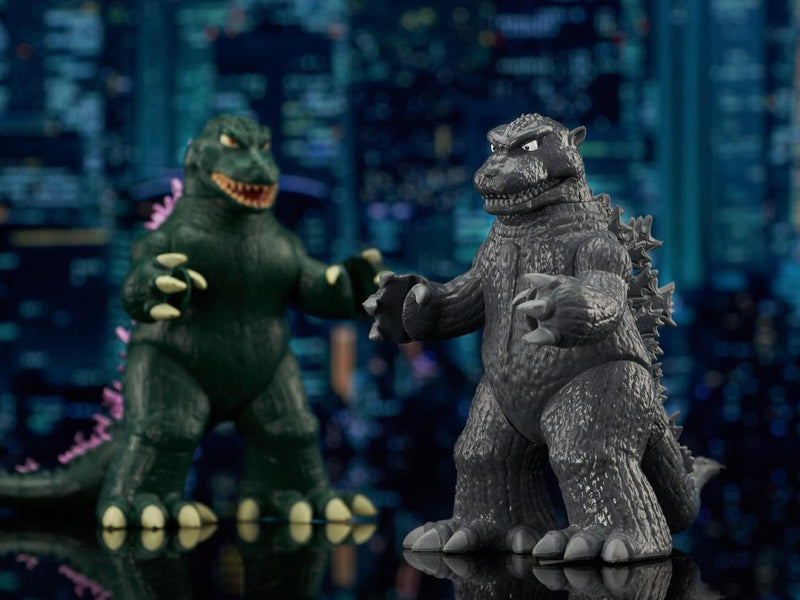 Godzilla Vinimates Godzilla (1954) & Godzilla (1999) Two-Pack - Collectables > Action Figures > toys -  Diamond Select Toys