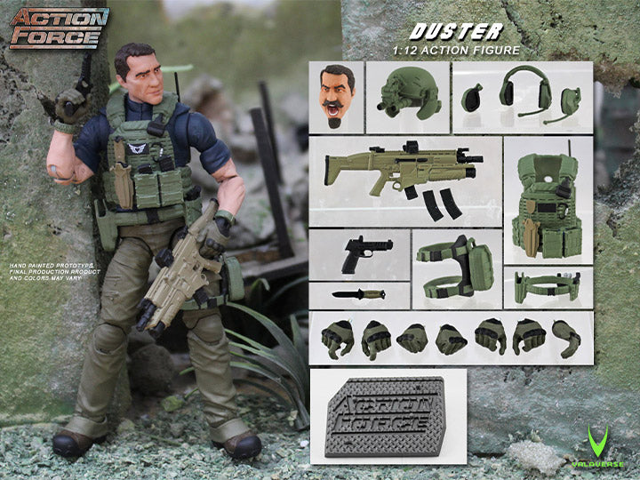 Action Force Duster 1/12 Scale - Collectables > Action Figures > toys -  VALAVERSE