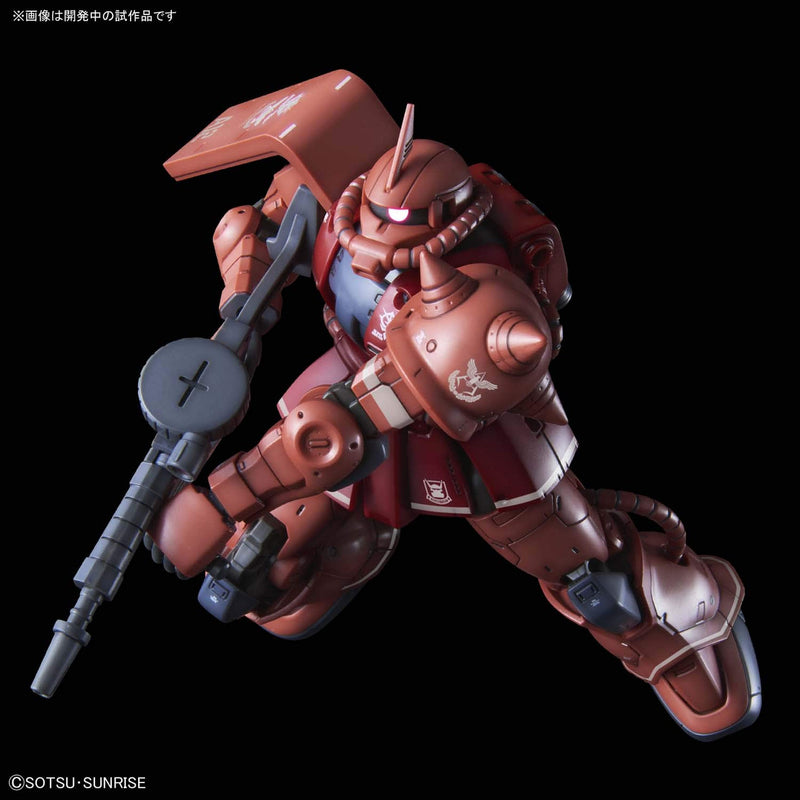 HG 1/144 MS-06S ZAKU III PRINCIPALITY OF ZEON CHAR AZNABLE'S MOBILE SUITS Red Comet Ver. - Model Kits -  Bandai