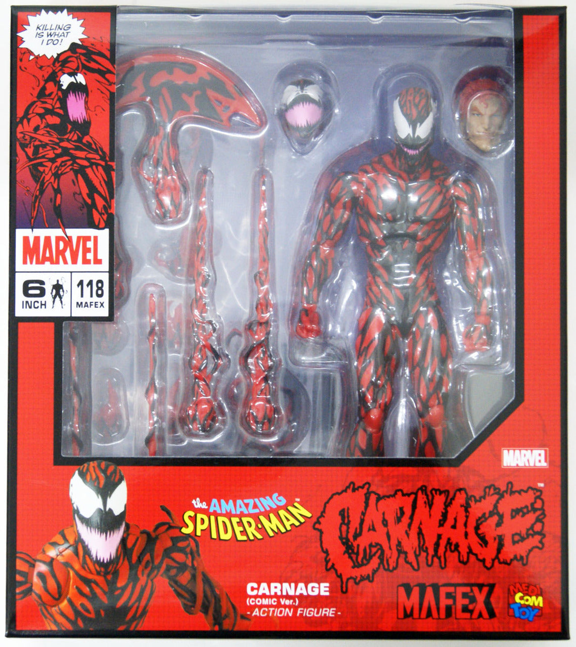 アメコミ MAFEX No.118 CARNAGE COMIC Ver. Mafex No.118 Carnage (Comics Ver.) (Completed) - HobbySearch Anime