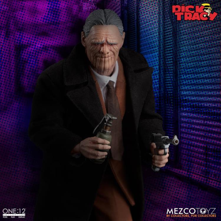 Dick Tracy One:12 Collective Pruneface (preorder) - Collectables > Action Figures > toys -  MEZCO TOYS