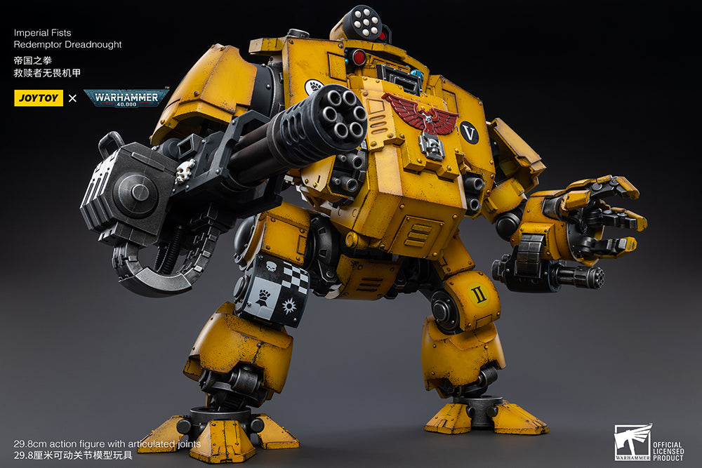 Warhammer 40K - Imperial Fists - Redemptor Dreadnought - Collectables > Action Figures > toys -  Joy Toy