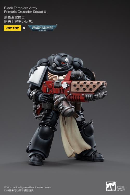 Warhammer 40K - Black Templars - Primaris Crusader Squad Set of 4 - Collectables > Action Figures > toys -  Joy Toy