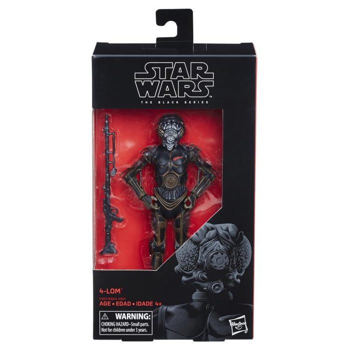 Star Wars: The Black Series 6" 4-LOM - Empire Strikes Back - Collectables > Action Figures > toys -  Hasbro