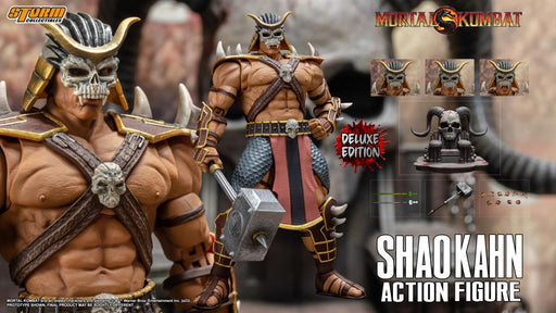 Mortal Kombat Shao Kahn - Deluxe - 1/12 Scale (preorder ETA Q3) - Collectables > Action Figures > toys -  Storm Collectibles