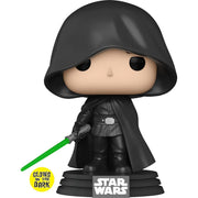 Star Wars: The Mandalorian Luke Glow-in-the-Dark Pop! Vinyl Figure - Exclusive - Funko -  Funko Pop!