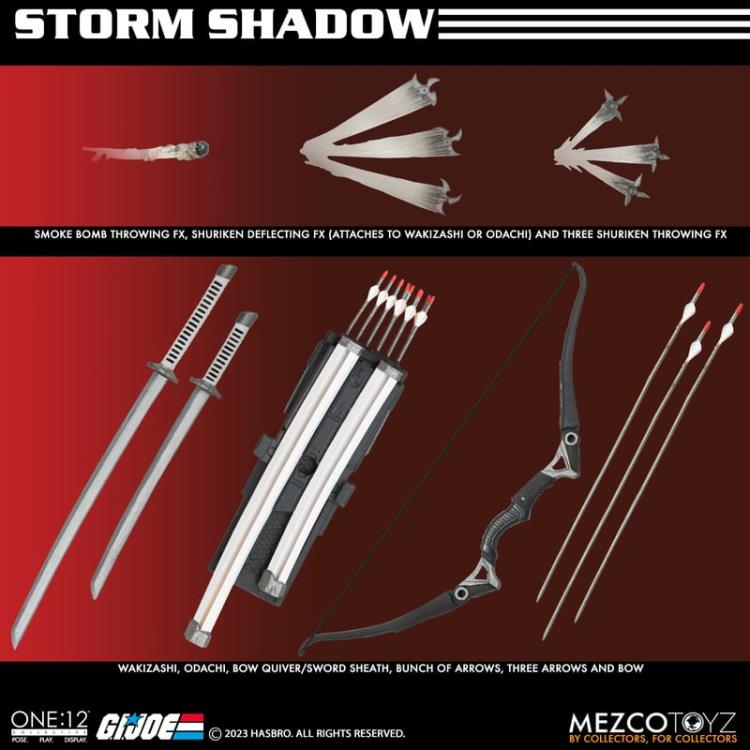 G.I. Joe One:12 Collective Storm Shadow (preorder) -  -  MEZCO TOYS