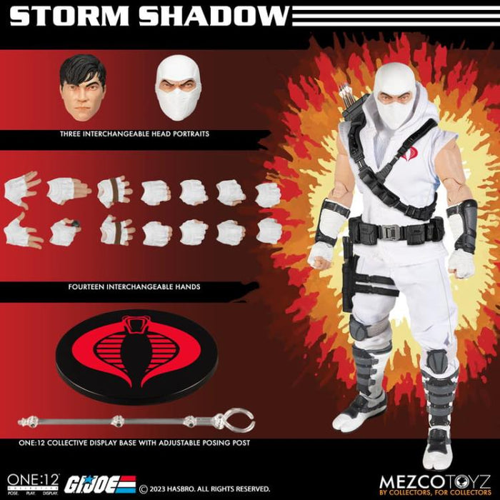G.I. Joe One:12 Collective Storm Shadow (preorder) -  -  MEZCO TOYS