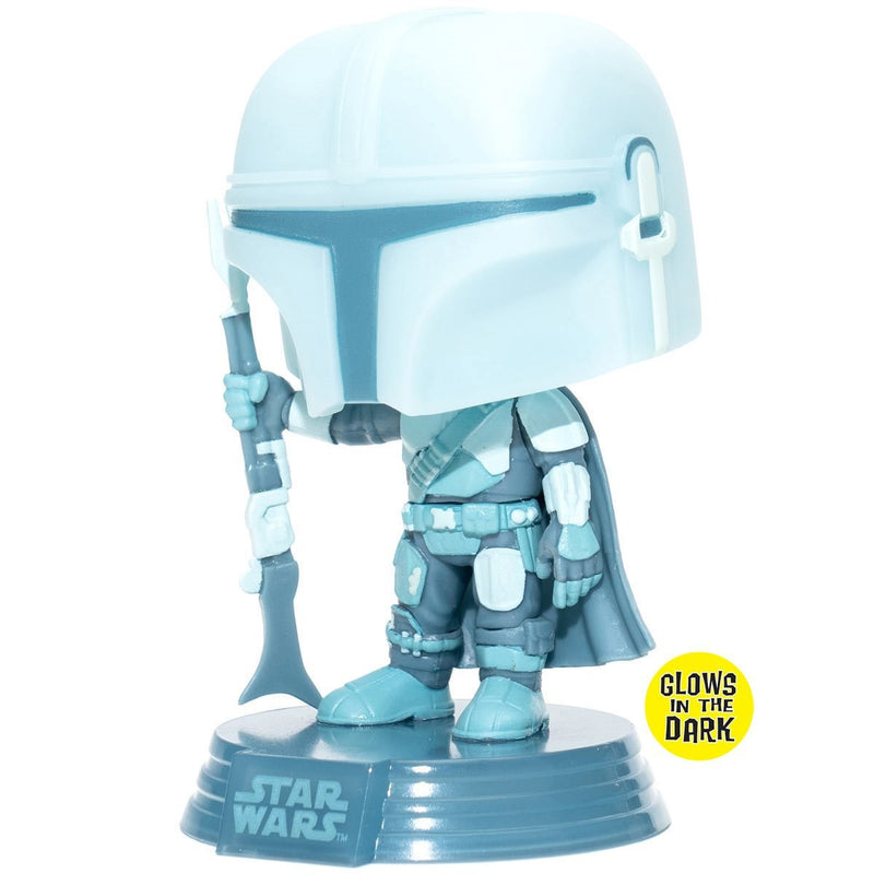 Star Wars: The Mandalorian Hologram Glow-in-the-Dark Pop! Vinyl Figure - Exclusive - Action & Toy Figures -  Funko Pop!