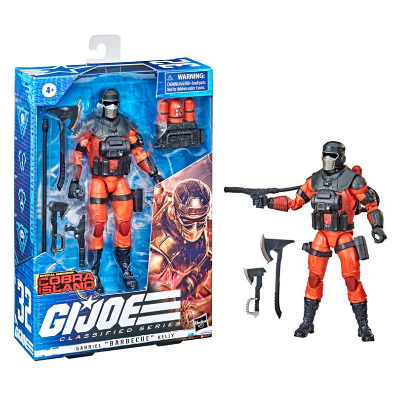 G.I. Joe Classified Series Special Missions: Cobra Island Gabriel Barbecue Kelly  - Exclusive -(preorder) - Action & Toy Figures -  Hasbro