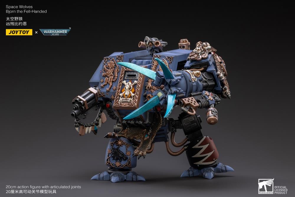 Warhammer 40k - Space Wolves - Bjorn The Fell-Handed — Toy Snowman