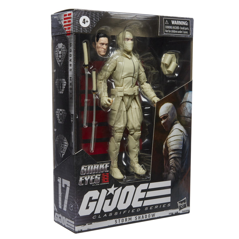 (preorder ETA Aug/Sept) G.I. Joe Classified Series Storm Shadow Action Figure - Toy Snowman
