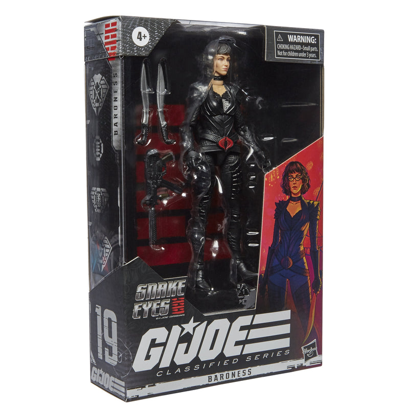 (preorder ETA Aug/Sept) G.I. Joe Classified Series Baroness Action Figure - Toy Snowman