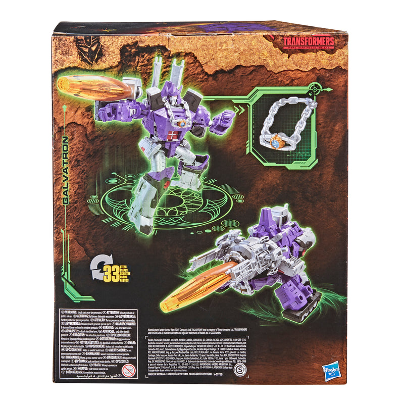 (preorder ETA July/Aug) Transformers Generations War for Cybertron: Kingdom Leader WFC-K28 Galvatron - Toy Snowman