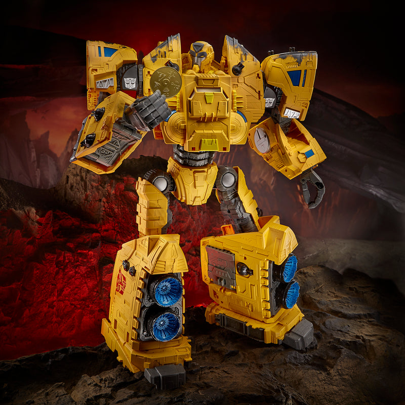 (preorder ETA July/Aug) Transformers Toys Generations War for Cybertron: Kingdom Titan WFC-K30 Autobot Ark Action Figure -19-inch - Toy Snowman