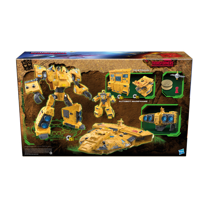 (preorder ETA July/Aug) Transformers Toys Generations War for Cybertron: Kingdom Titan WFC-K30 Autobot Ark Action Figure -19-inch - Toy Snowman