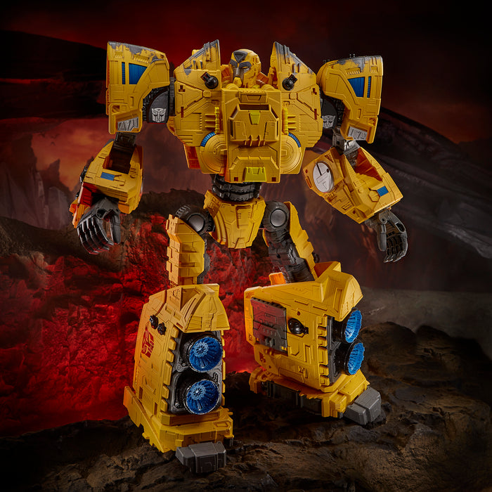 (preorder ETA July/Aug) Transformers Toys Generations War for Cybertron: Kingdom Titan WFC-K30 Autobot Ark Action Figure -19-inch - Toy Snowman