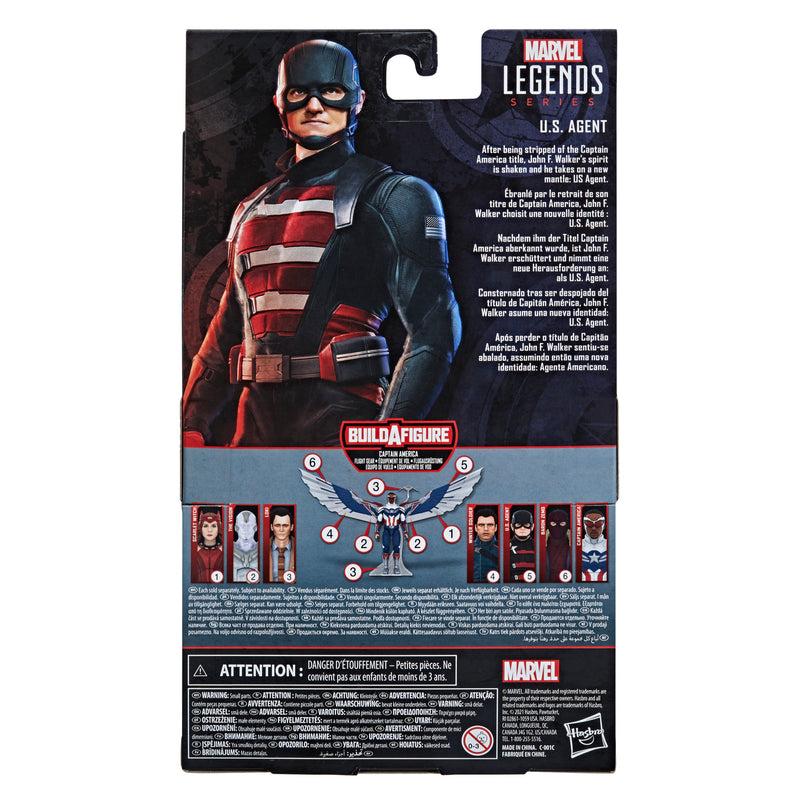 (preorder June/july) Hasbro Marvel Legends Series 6-Inch Action Figure U.S. Agent John Walker captain america - Toy Snowman