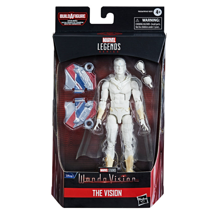 (preorder June/july) Hasbro Marvel Legends Series Avengers 6-inch Action Figure Vision White - Toy Snowman