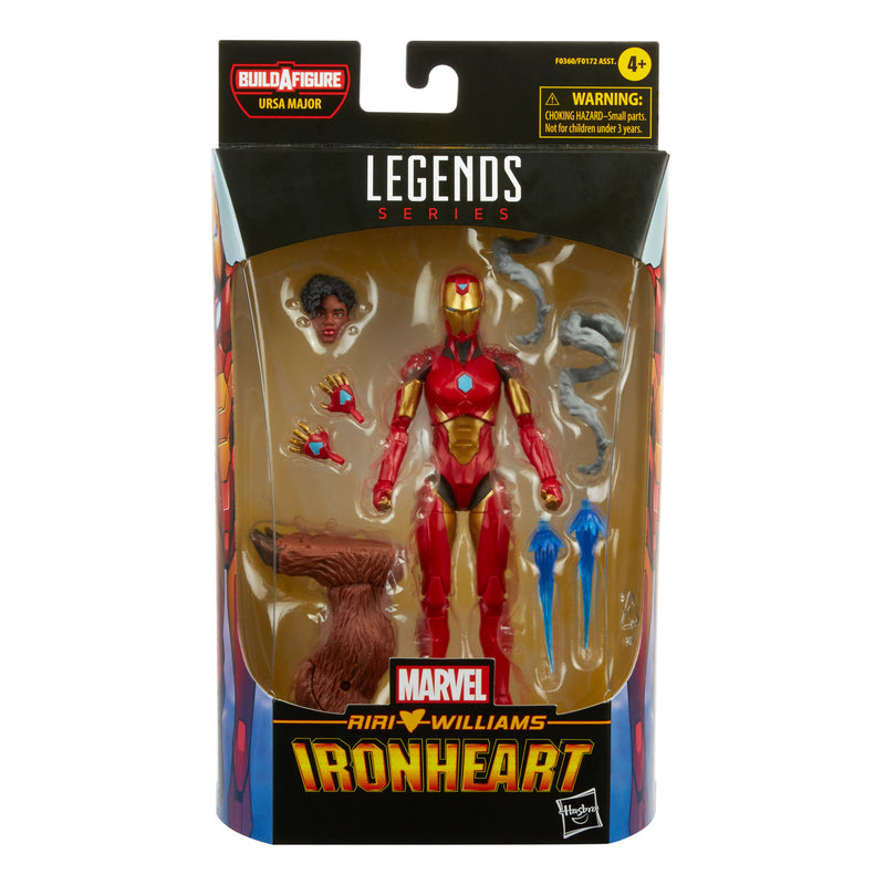 (preorder July/Aug) Hasbro Marvel Legends Series Ironheart (Ursa Major Baf) - Toy Snowman