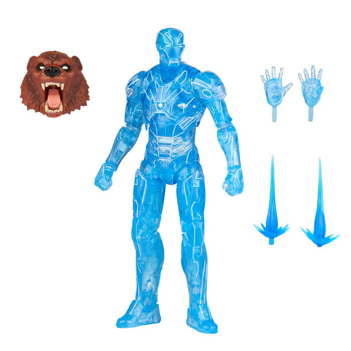 (preorder July/Aug) Hasbro Marvel Legends Series Hologram Iron Man (Ursa Major Baf) - Toy Snowman