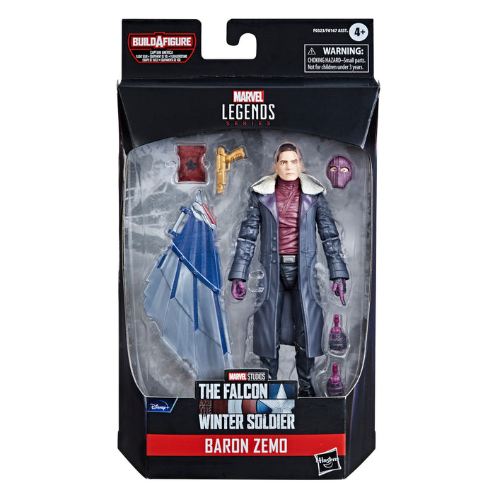 (preorder June july) Hasbro Marvel Legends Series Avengers 6-inch Baron Zemo - Toy Snowman