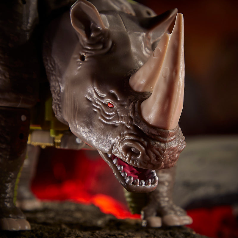 (preorder ETA July/Aug) Transformers Toys Generations War for Cybertron: Kingdom Voyager WFC-K27 Rhinox Action Figure - Toy Snowman