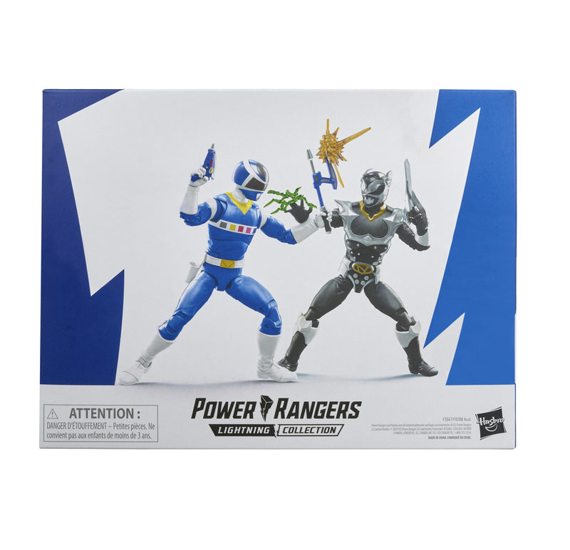 (preorder ETA OCT ) Power Rangers Lightning Collection In Space Blue Ranger Vs. Silver Psycho Ranger - Toy Snowman