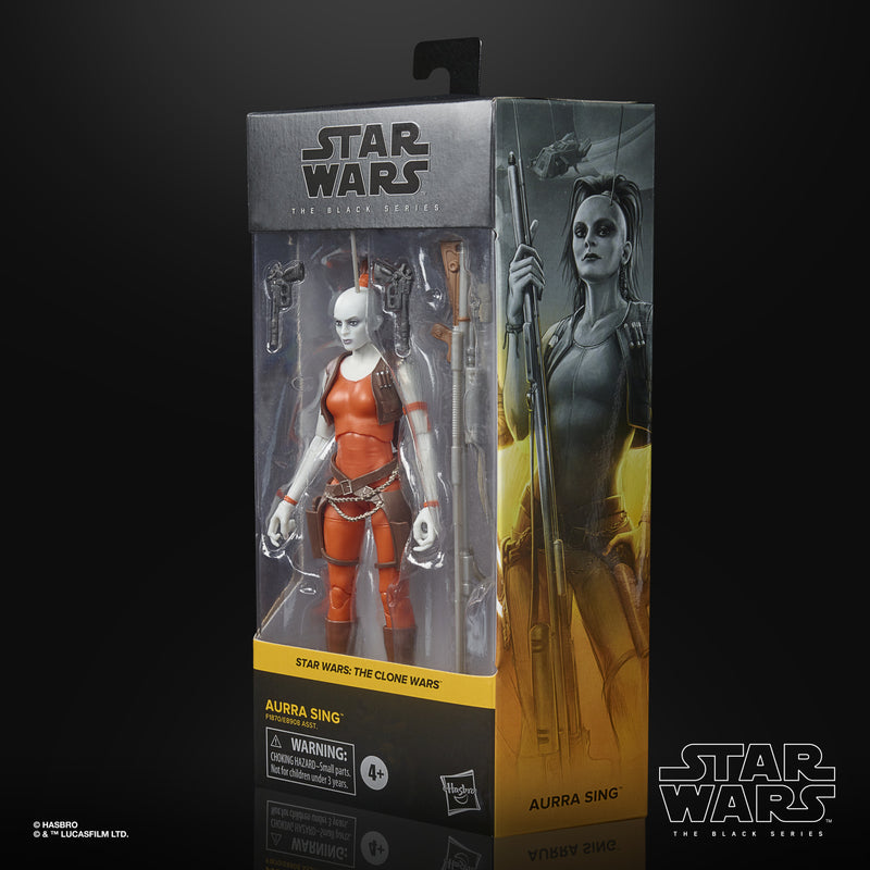 (preorder ETA Aug/Sept) Star Wars The Black Series Aurra Sing Toy 6-Inch-Scale Star Wars: The Clone Wars Collectible Figure - Toy Snowman