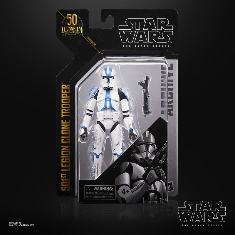 (preorder Aug/Sept) Star Wars The Black Series Archive 501st Legion Clone Trooper 501 The Clone Wars - Toy Snowman