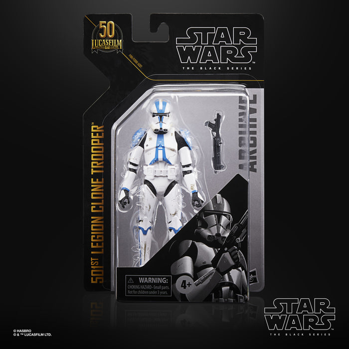 (preorder Aug/Sept) Star Wars The Black Series Archive 501st Legion Clone Trooper 501 The Clone Wars - Toy Snowman