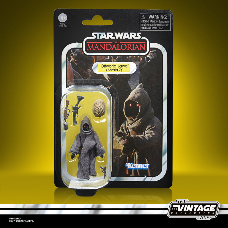 (preorder Aug/Sept) Star Wars The Vintage Collection Offworld Jawa (Arvala-7) - Toy Snowman